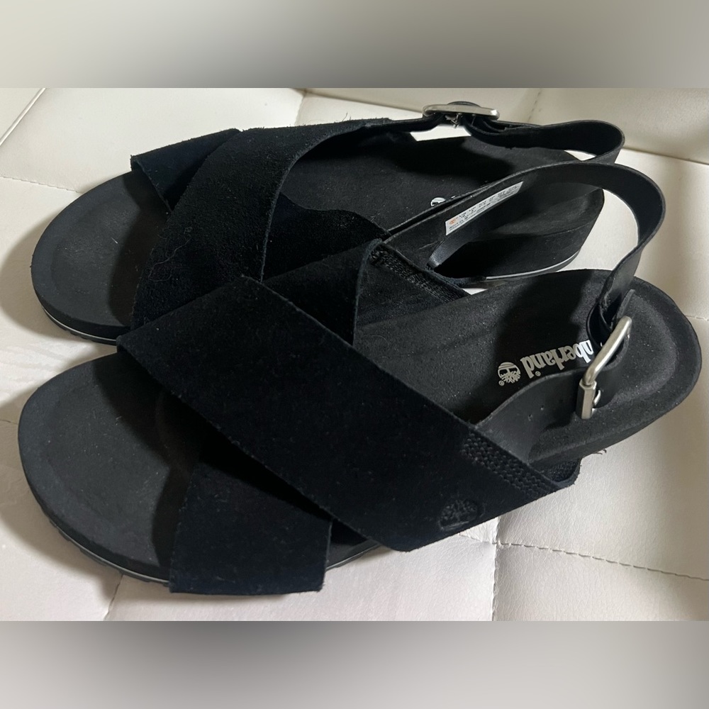 Nwot Timberland Malibu Waves Basic X Strap Black … - image 4